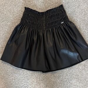 Mayoral Black High Waist Kids Shorts